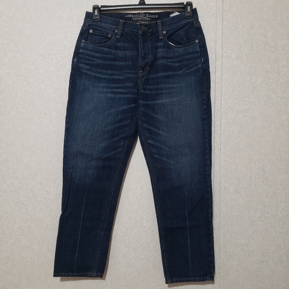 American Eagle Outfitters vintage hi-rise Blue Jeans...size:10 regular - Picture 1 of 12